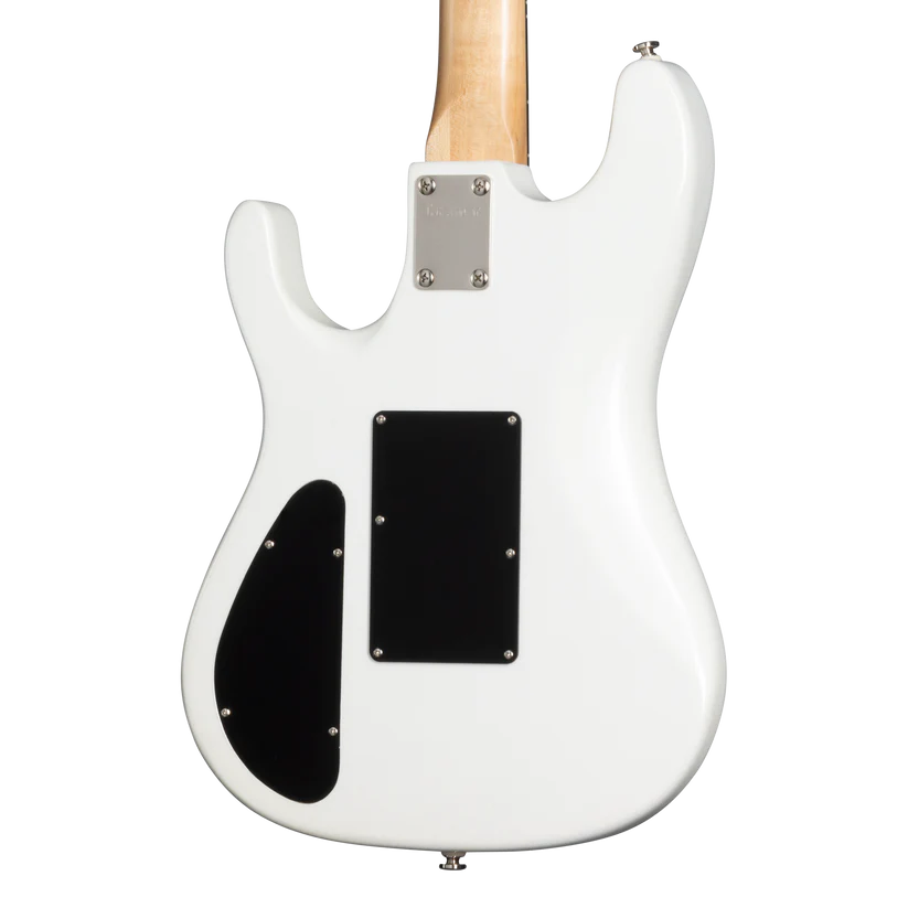 Kramer NightSwan Pixel Hearts Electric Guitar with Premium Gig Bag - Pearl White with Hearts |  KRAMER |  ELECTRIC GUITAR |  Zoso Music