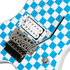 Kramer Voyager Old School Electric Guitar with Premium Gig Bag - Alpine White with Blue Checkers |  KRAMER |  ELECTRIC GUITAR |  Zoso Music