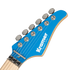 Kramer Voyager Old School Electric Guitar with Premium Gig Bag - Alpine White with Blue Checkers |  KRAMER |  ELECTRIC GUITAR |  Zoso Music