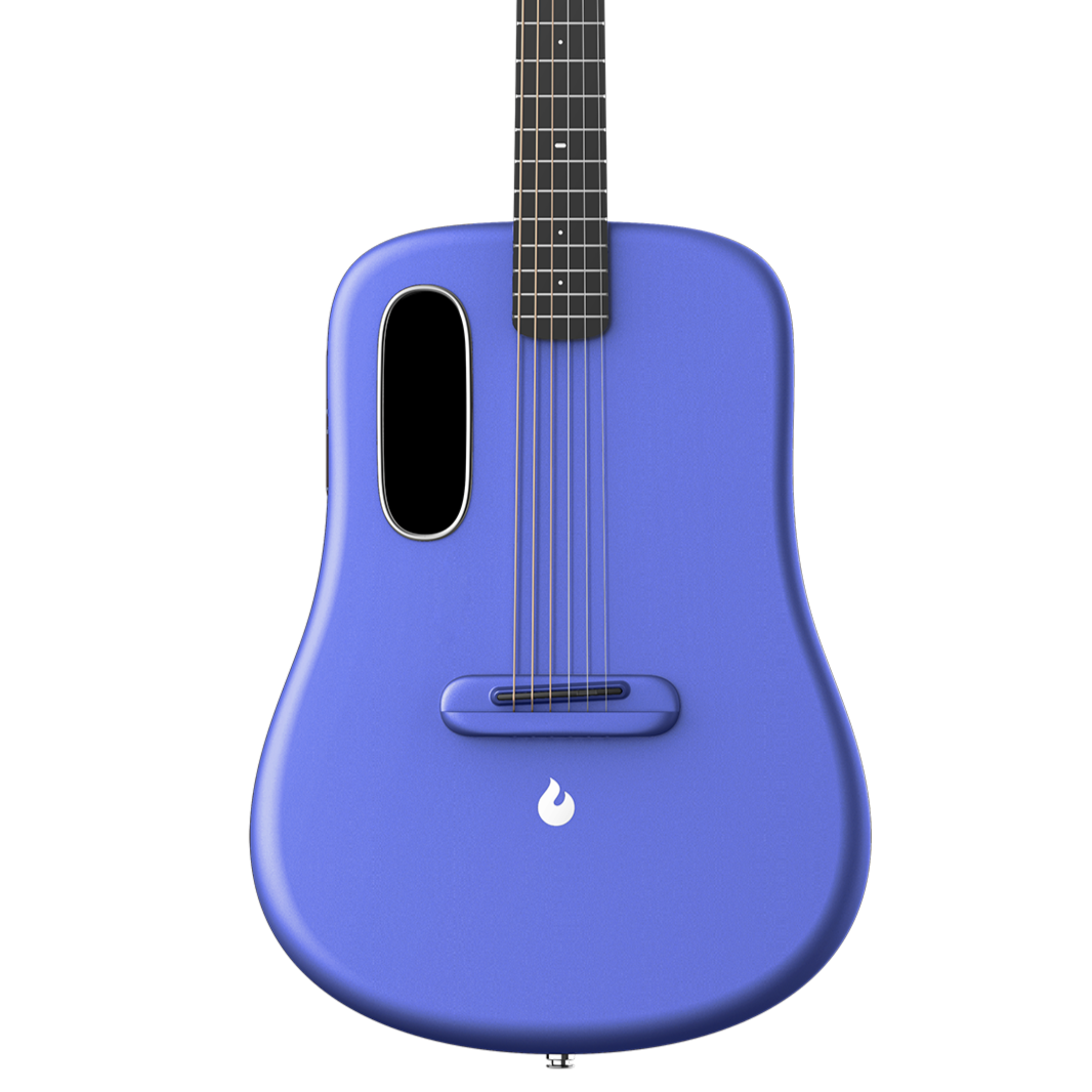 Lava Me 3 38inch Carbon Fiber Smart Guitar with Space Bag - Blue