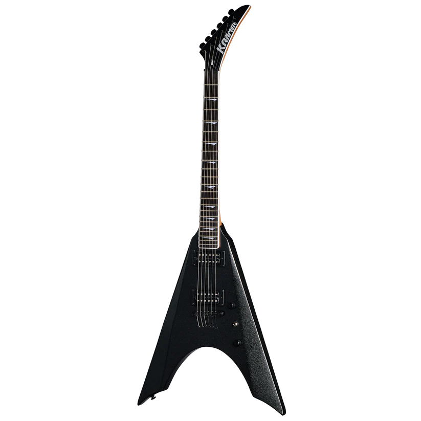 Kramer Nite-V Electric Guitar - Jet Black Metallic |  KRAMER |  ELECTRIC GUITAR |  Zoso Music