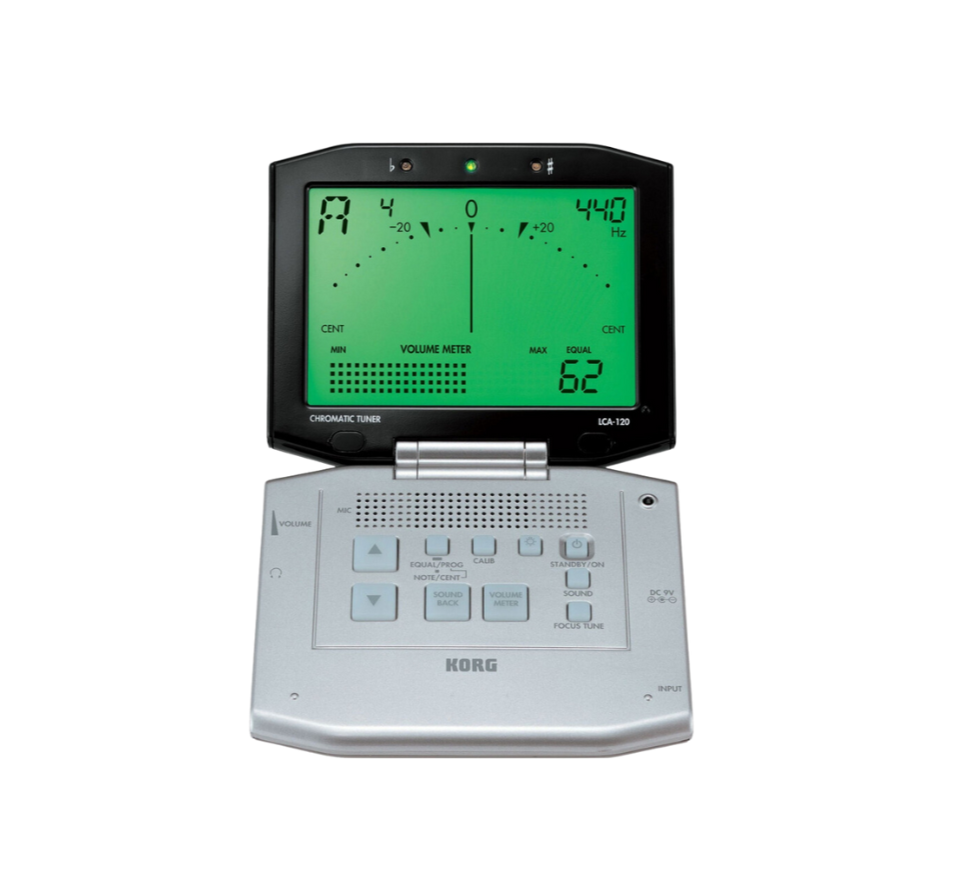 Korg LCA-120 – Chromatic Flip-Up Digital Tuner - ZOSO MUSIC