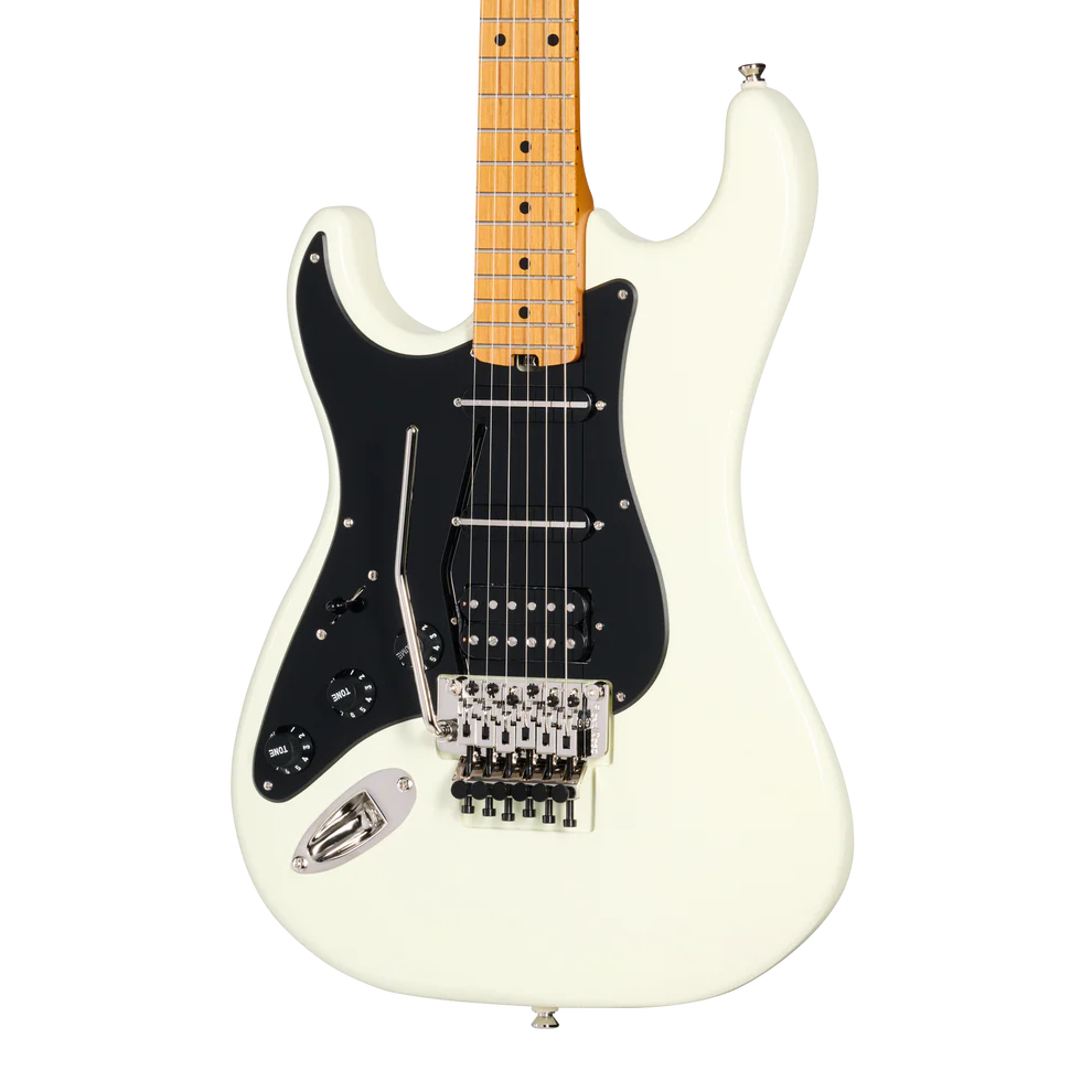Kramer Pacer Deluxe Left-handed Electric Guitar with Premium Gig Bag - Classic White | Zoso Music Sdn Bhd