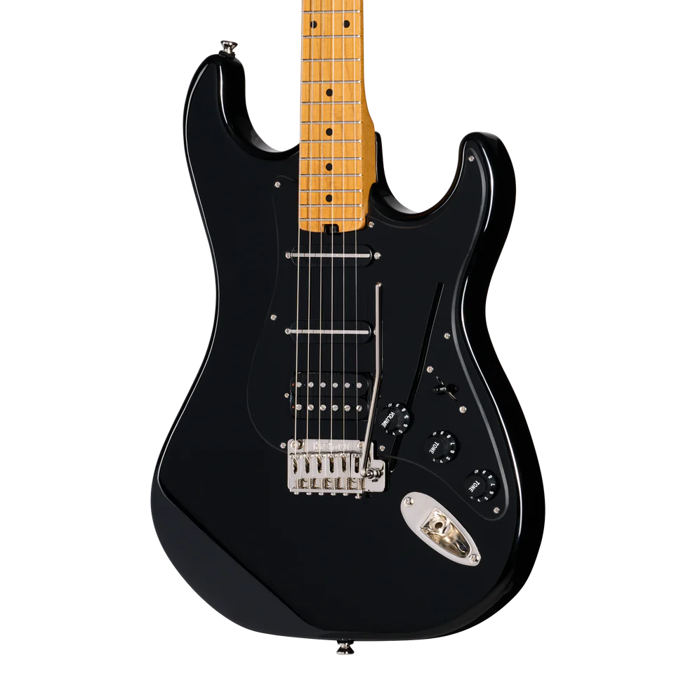 Kramer Pacer Deluxe GT Electric Guitar with Premium Gig Bag - Intruder Black | Zoso Music Sdn Bhd