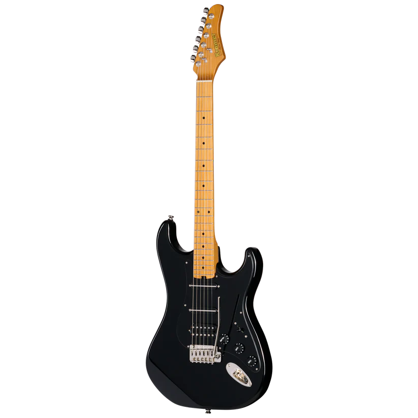 Kramer Pacer Deluxe GT Electric Guitar with Premium Gig Bag - Intruder Black |  KRAMER |  ELECTRIC GUITAR |  Zoso Music