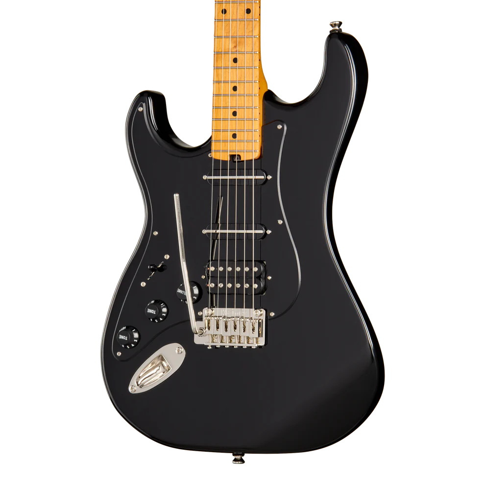 Kramer Pacer Deluxe GT Left-handed Electric Guitar with Premium Gig Bag - Intruder Black | Zoso Music Sdn Bhd