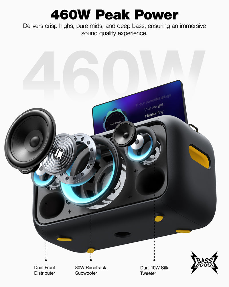 Ikarao Break X1 Portable Party Karaoke Machine |  IKARAO |  BLUETOOTH KARAOKE SPEAKER |  Zoso Music