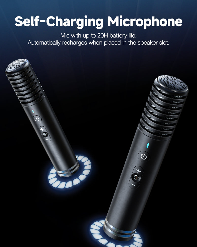 Ikarao Shell S1 Portable Karaoke Machine |  IKARAO |  BLUETOOTH KARAOKE SPEAKER |  Zoso Music