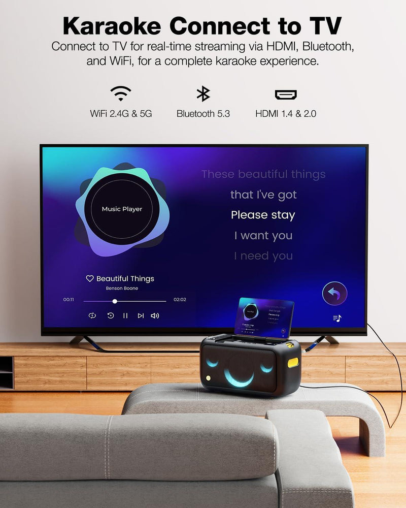 Ikarao Break X1 Portable Party Karaoke Machine |  IKARAO |  BLUETOOTH KARAOKE SPEAKER |  Zoso Music