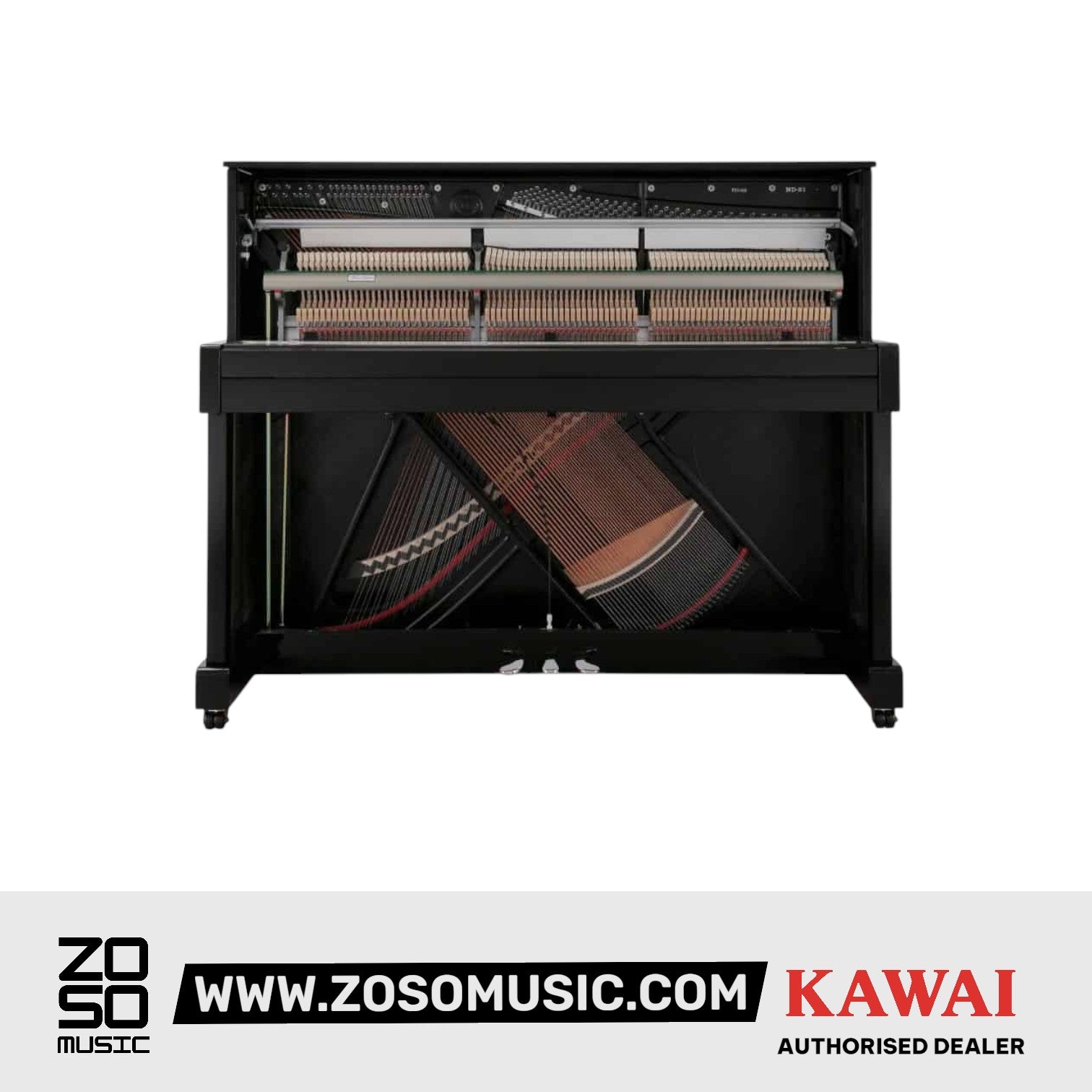 Kawai ND-21 Acoustic Upright Piano - Ebony Polish |  KAWAI |  PIANO-ACOUSTIC |  Zoso Music