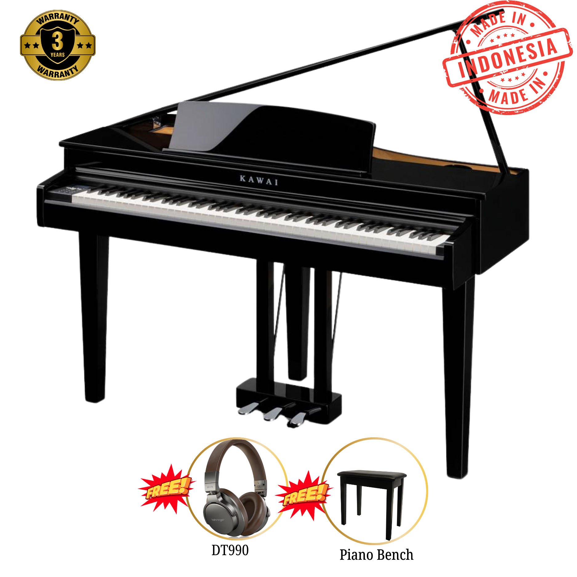 Kawai DG30 88-key Digital Grand Piano