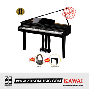 Kawai DG30 88-key Digital Grand Piano |  KAWAI |  PIANO-HYBRID |  Zoso Music