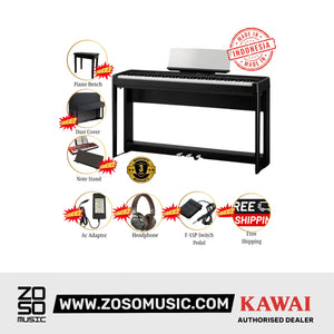 Kawai ES-920 Portable Digital Home Piano - Black |  KAWAI |  PIANO-DIGITAL |  Zoso Music