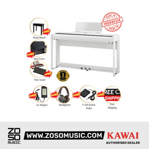 Kawai ES-520 Portable Digital Home Piano - White |  KAWAI |  PIANO-DIGITAL |  Zoso Music
