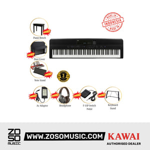 Kawai ES-920 Portable Digital Piano - Black |  KAWAI |  PIANO-DIGITAL |  Zoso Music