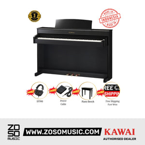 Kawai CA701 88-key Digital Piano - Black |  KAWAI |  PIANO-DIGITAL |  Zoso Music