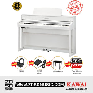 Kawai CA701 88-key Digital Piano - White |  KAWAI |  PIANO-DIGITAL |  Zoso Music