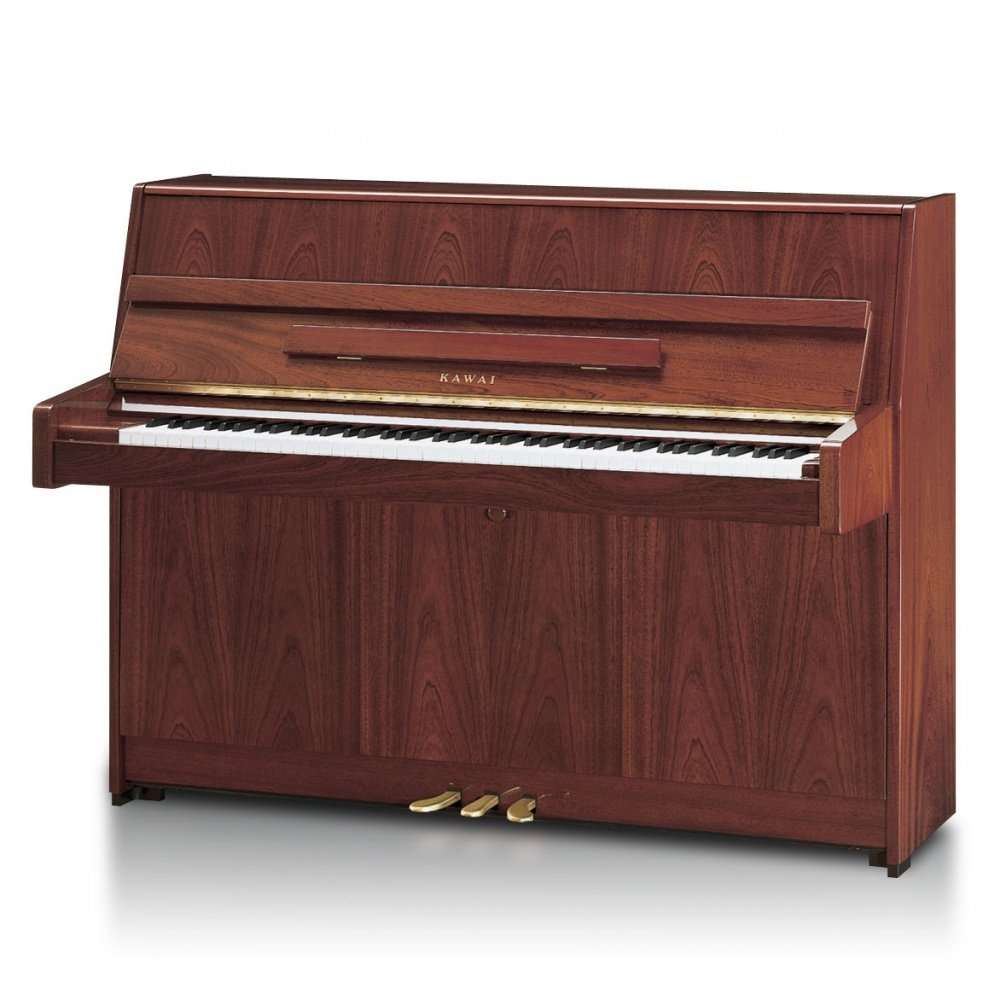 Kawai K-15 Continental Upright Piano - Mahogany Polish