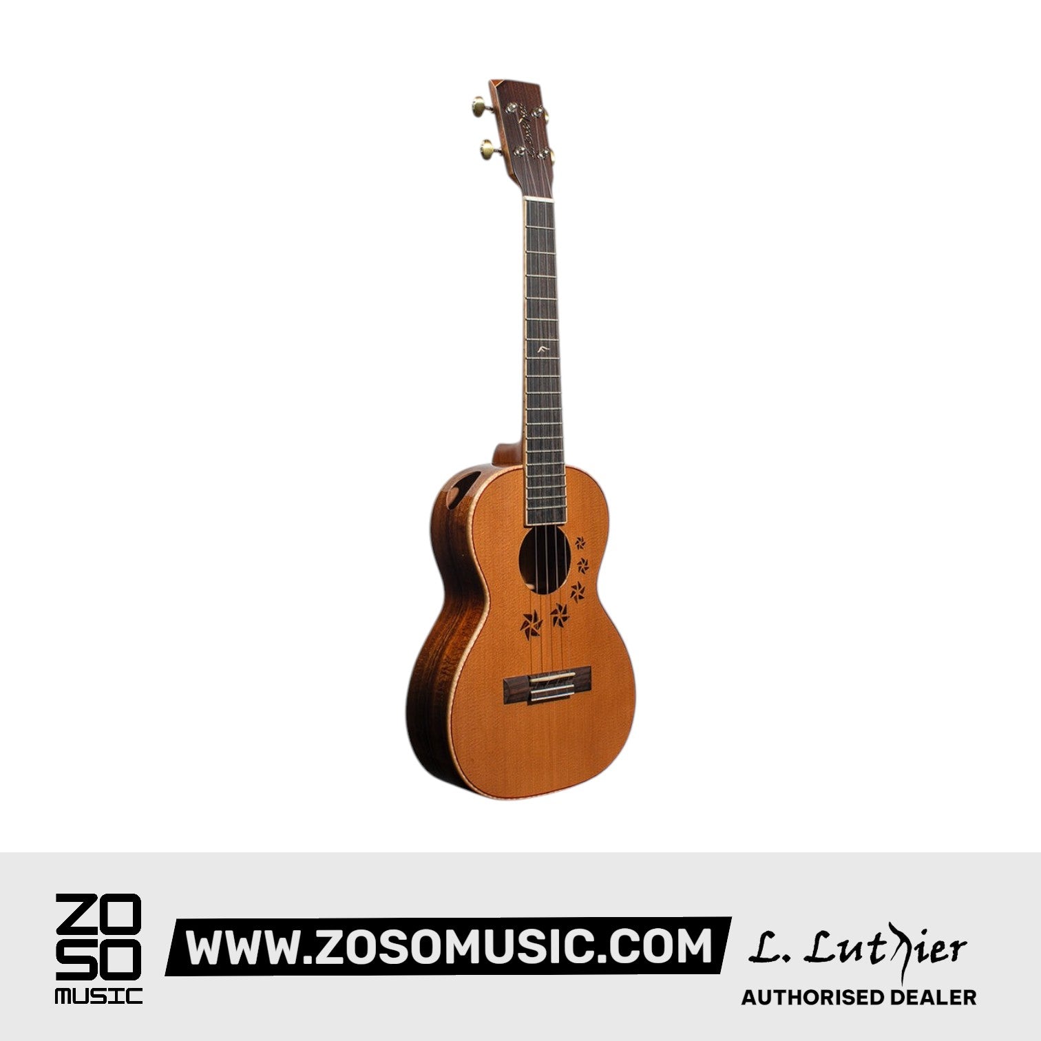 L. Luthier Koa C Tenor 26" Ukulele