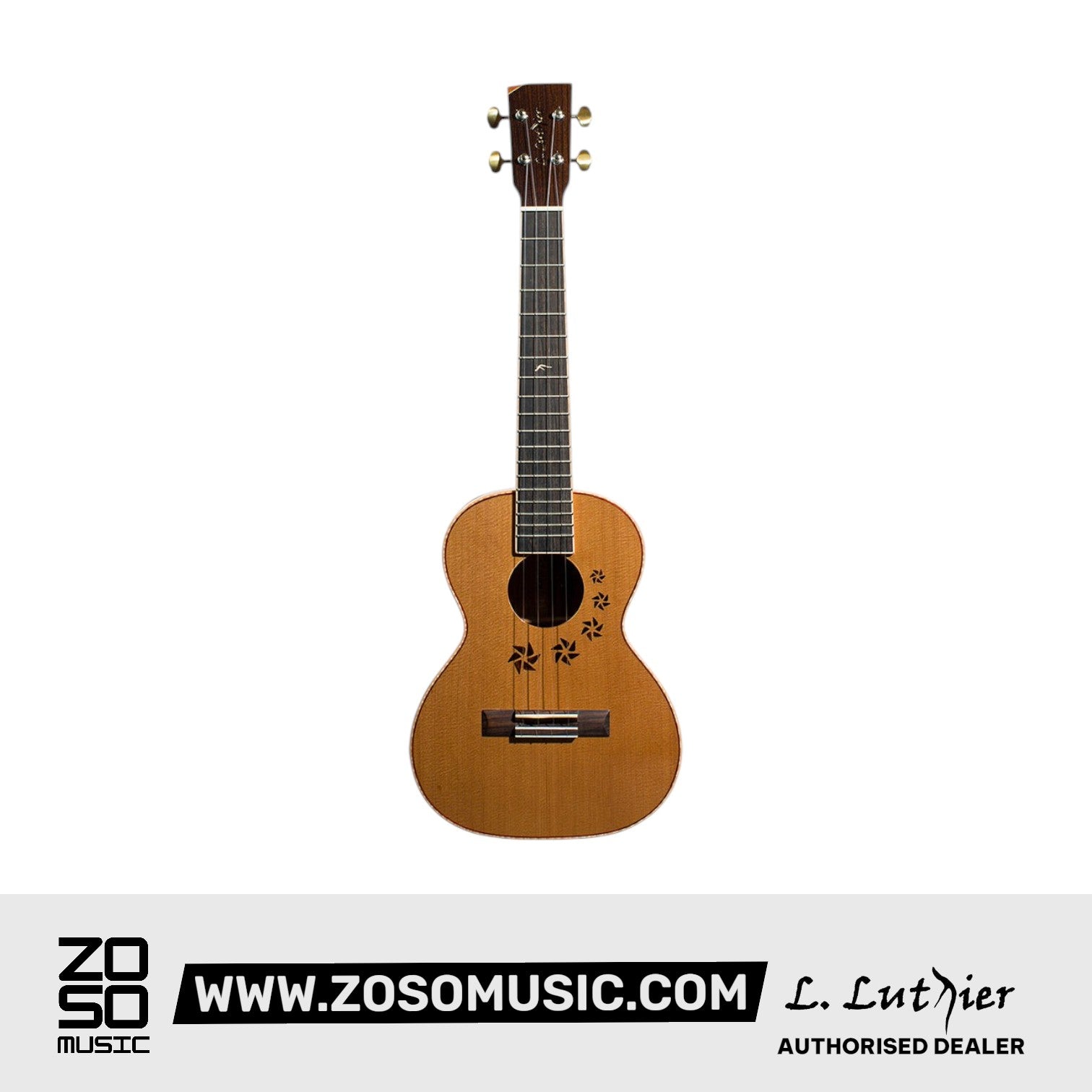 L. Luthier Koa C Tenor 26" Ukulele