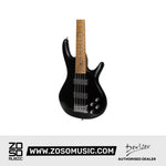 Deviser L-B3-5-BK Bass Guitar, Black |  DEVISER |  ELECTRIC GUITAR |  Zoso Music