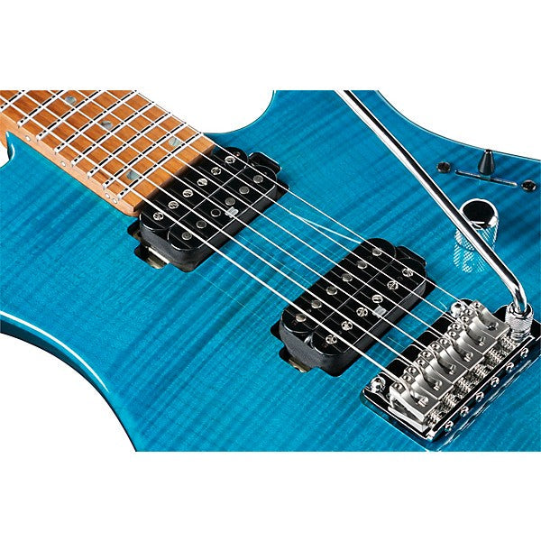 Ibanez Martin Miller Signature MM1 Electric Guitar - Transparent Aqua Blue |  IBANEZ |  ELECTRIC GUITAR |  Zoso Music
