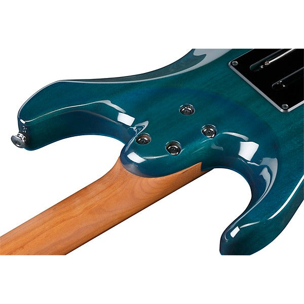 Ibanez Martin Miller Signature MM1 Electric Guitar - Transparent Aqua Blue |  IBANEZ |  ELECTRIC GUITAR |  Zoso Music