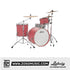 Ludwig L26223TX3U Neusonic 3-Piece Shell Pack (22B+16F+12T), Coral Red |  LUDWIG |  DRUM-ACOUSTIC |  Zoso Music
