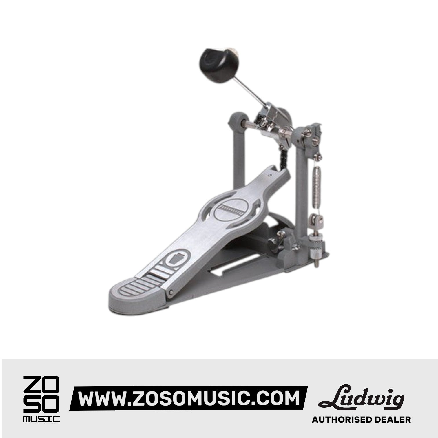 Ludwig LAS15FPDIR Atlas Standard Kick Pedal |  LUDWIG |  DRUM-KICK PEDAL |  Zoso Music