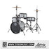 Ludwig LC178X029DIR Pocket Kit 4-Piece Drum Kit w/Hardware+Cymbals, White Sparkle |  LUDWIG |  DRUM-ACOUSTIC |  Zoso Music