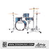 Ludwig LC179XX023DIR Breakbeats By Questlove 4-Piece Drum Kit w/ Bag, Blue Sparkle |  LUDWIG |  DRUM-ACOUSTIC |  Zoso Music