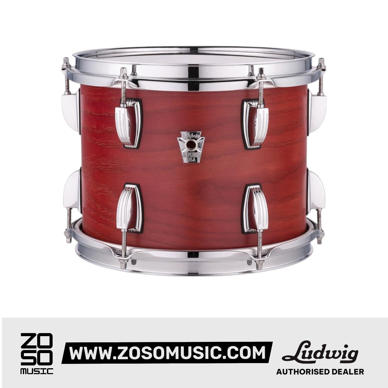 Ludwig LKS784XXSF 8x14inch Keystone X Snare Drum, Sienna Fire |  LUDWIG |  DRUM-SNARE DRUM |  Zoso Music