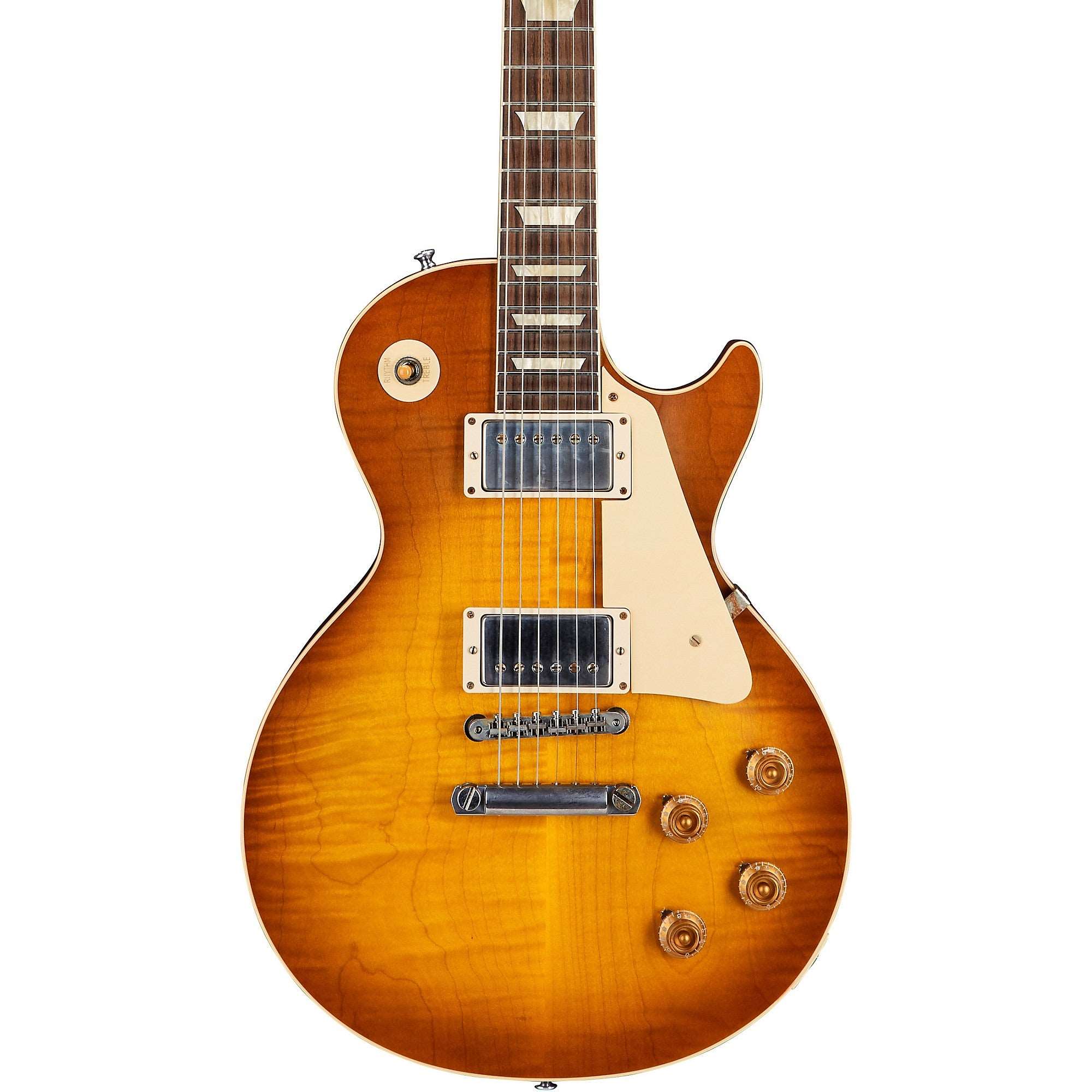 Gibson 1958 Les Paul Standard Reissue VOS Electric Guitar, Iced Tea Burst (LPR58VOITNH1)