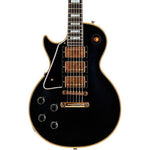Gibson 1957 Les Paul Custom Reissue 3-Pickup VOS Electric Guitar, Ebony
