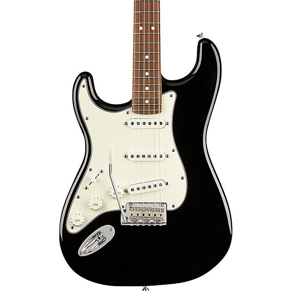 Fender Player Stratocaster Left-Handed Electric Guitar, Pau Ferro FB, Black |  FENDER |  ELECTRIC GUITAR |  Zoso Music