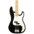 Fender Player Precision Bass Guitar, Maple FB, Black |  FENDER |  BASS GUITAR |  Zoso Music