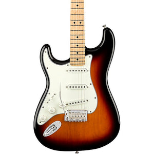 Fender Player Stratocaster Left-Handed Electric Guitar, Maple FB, 3-Tone Sunburst |  FENDER |  ELECTRIC GUITAR |  Zoso Music