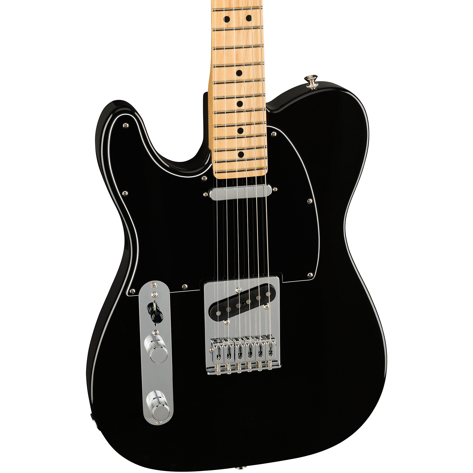 Fender Player Telecaster Left-Handed Electric Guitar, Maple FB, Black