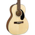 Fender CP-60S Parlor Acoustic Guitar, Walnut FB, Natural