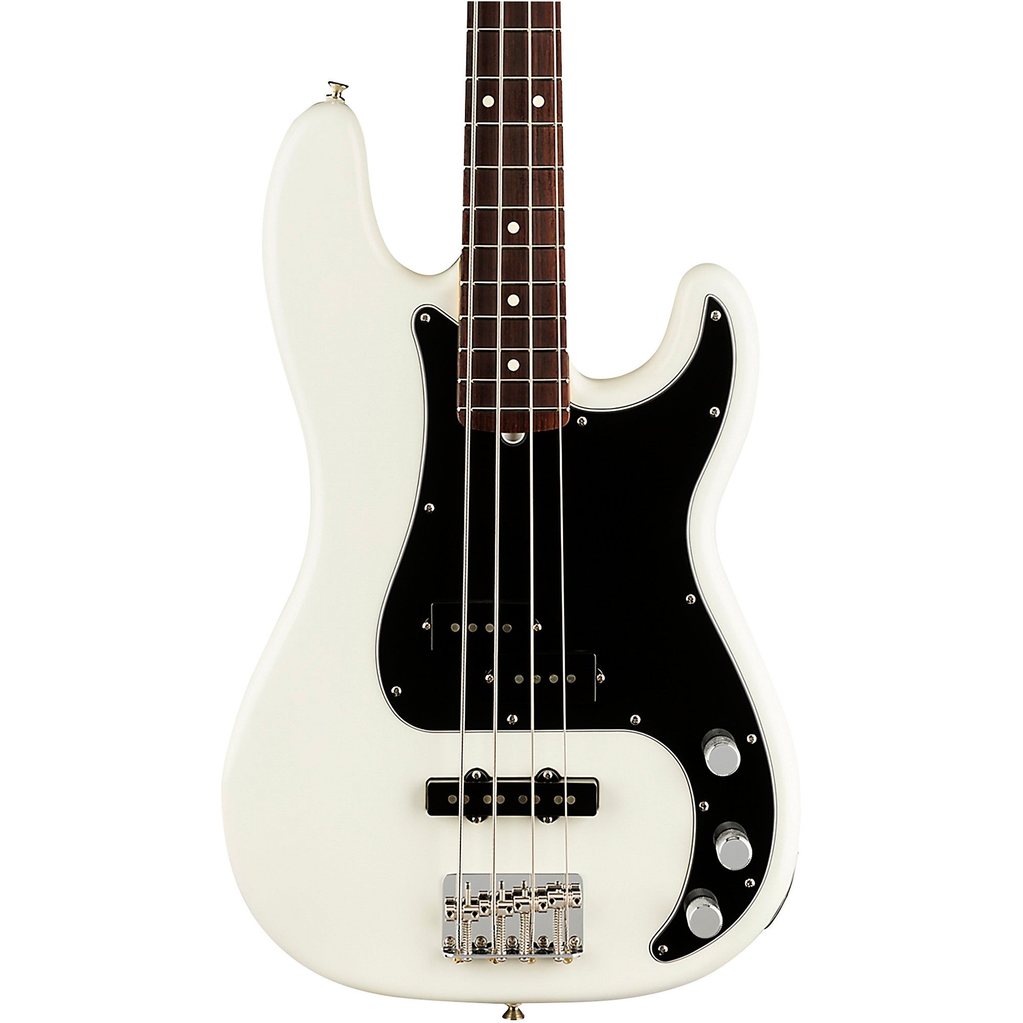 Fender American Performer Precision Bass Guitar, Rosewood FB, Arctic White |  FENDER |  BASS GUITAR |  Zoso Music