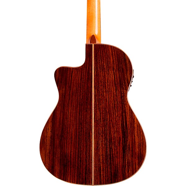 Cordoba Fusion Orchestra CE Tear Drop Burst - Solid Canadian Cedar Top, Rosewood Back & Sides with Pickup |  CORDOBA |  ACOUSTIC GUITAR |  Zoso Music