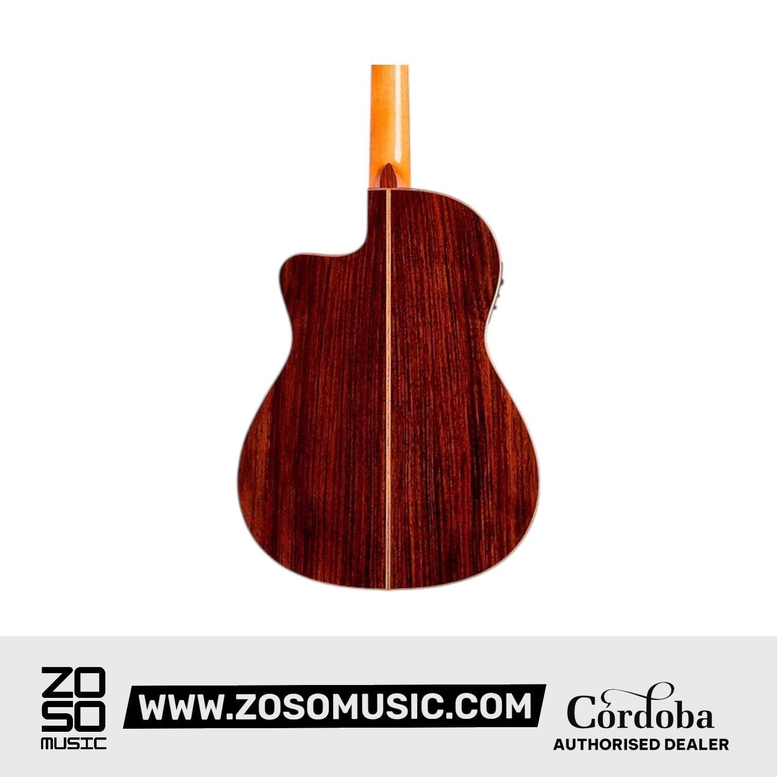 Cordoba Fusion Orchestra CE Tear Drop Burst - Solid Canadian Cedar Top, Rosewood Back & Sides with Pickup |  CORDOBA |  ACOUSTIC GUITAR |  Zoso Music