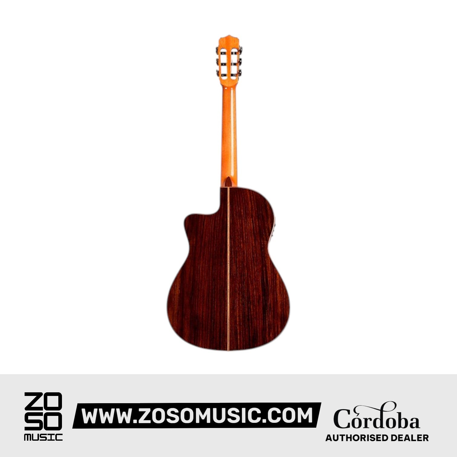 Cordoba Fusion Orchestra CE Tear Drop Burst - Solid Canadian Cedar Top, Rosewood Back & Sides with Pickup |  CORDOBA |  ACOUSTIC GUITAR |  Zoso Music