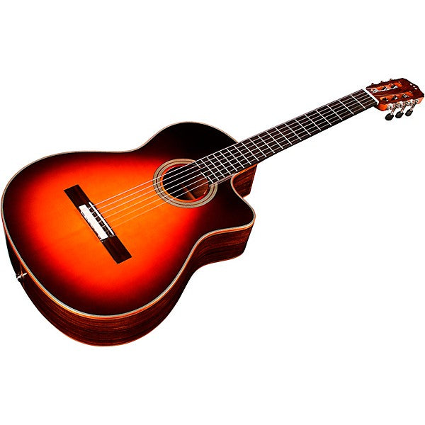Cordoba Fusion Orchestra CE Tear Drop Burst - Solid Canadian Cedar Top, Rosewood Back & Sides with Pickup |  CORDOBA |  ACOUSTIC GUITAR |  Zoso Music
