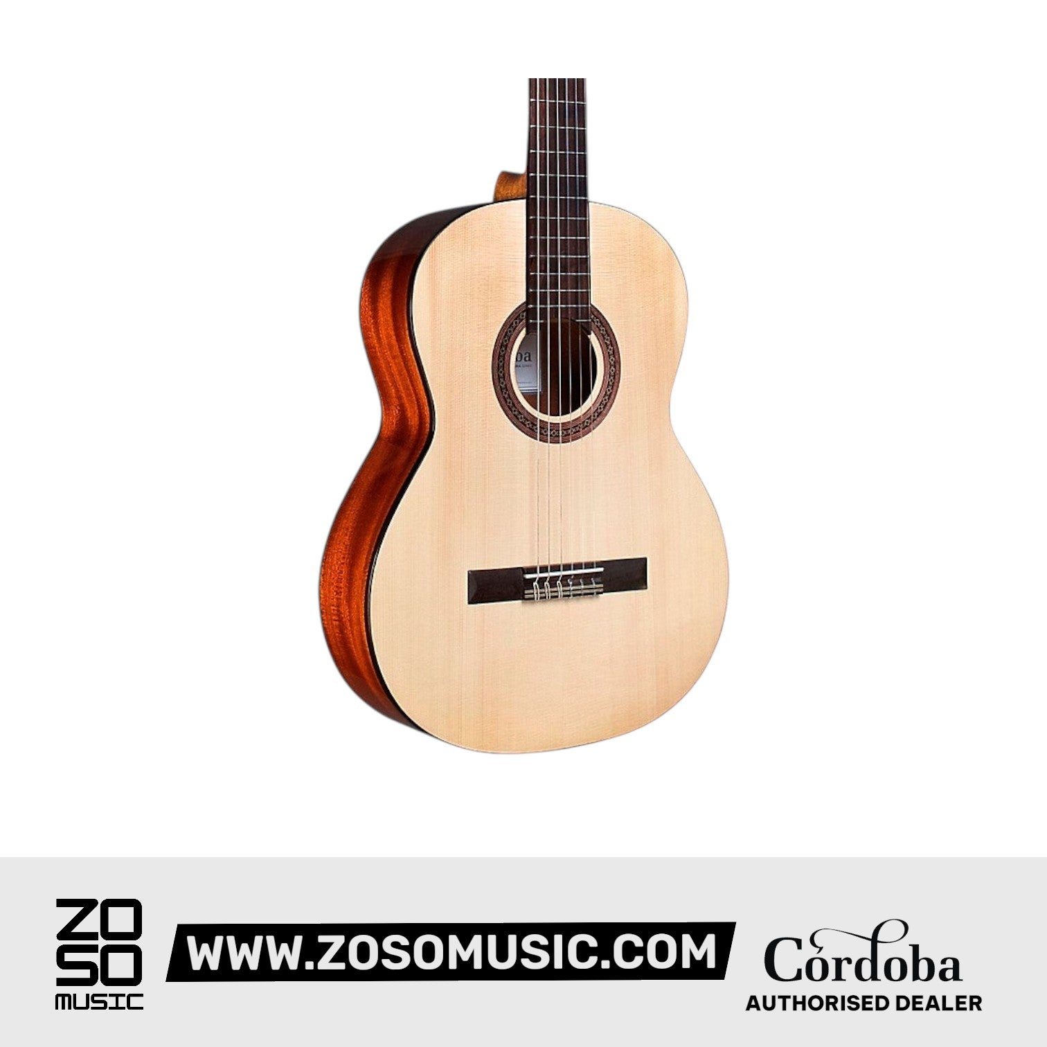 Cordoba Protege C1M 3/4 Size Classical Guitar - Spruce Top, Mahogany Back & Side, Entry Level Best Classical Guitar For Kids 10 - 12 Years Old, Beginners Classical Guitar |  CORDOBA |  CLASSICAL GUITAR |  Zoso Music