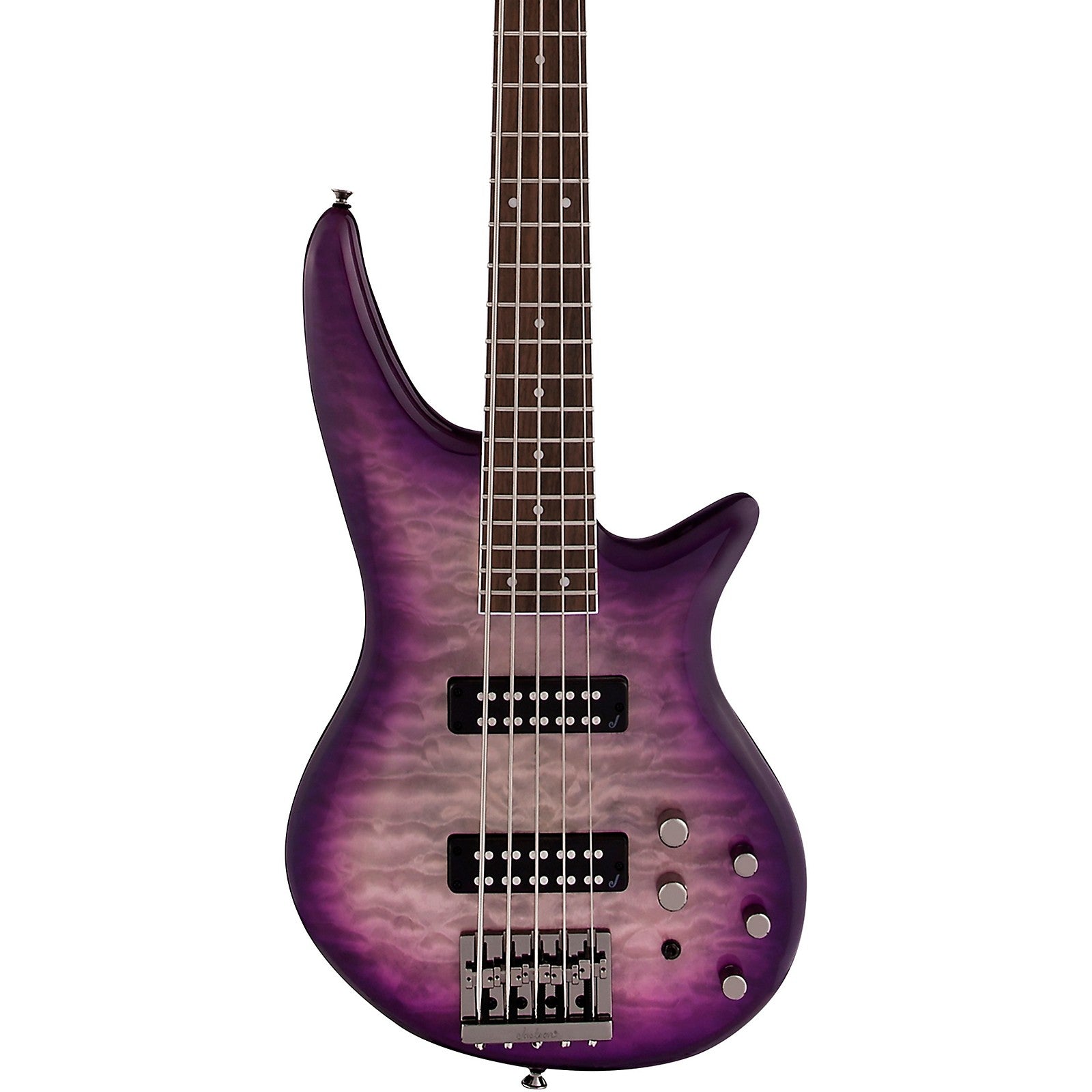Jackson JS Series Spectra JS3QV 5-String Bass Guitar, Laurel FB, Purple Phaze |  JACKSON |  BASS GUITAR |  Zoso Music