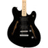 Squier Affinity Series Starcaster Electric Guitar, Maple FB, Black |  SQUIER BY FENDER |  ELECTRIC GUITAR |  Zoso Music
