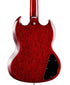 Gibson 1961 Les Paul SG Standard Reissue Stop-Bar VOS Electric Guitar, Cherry Red