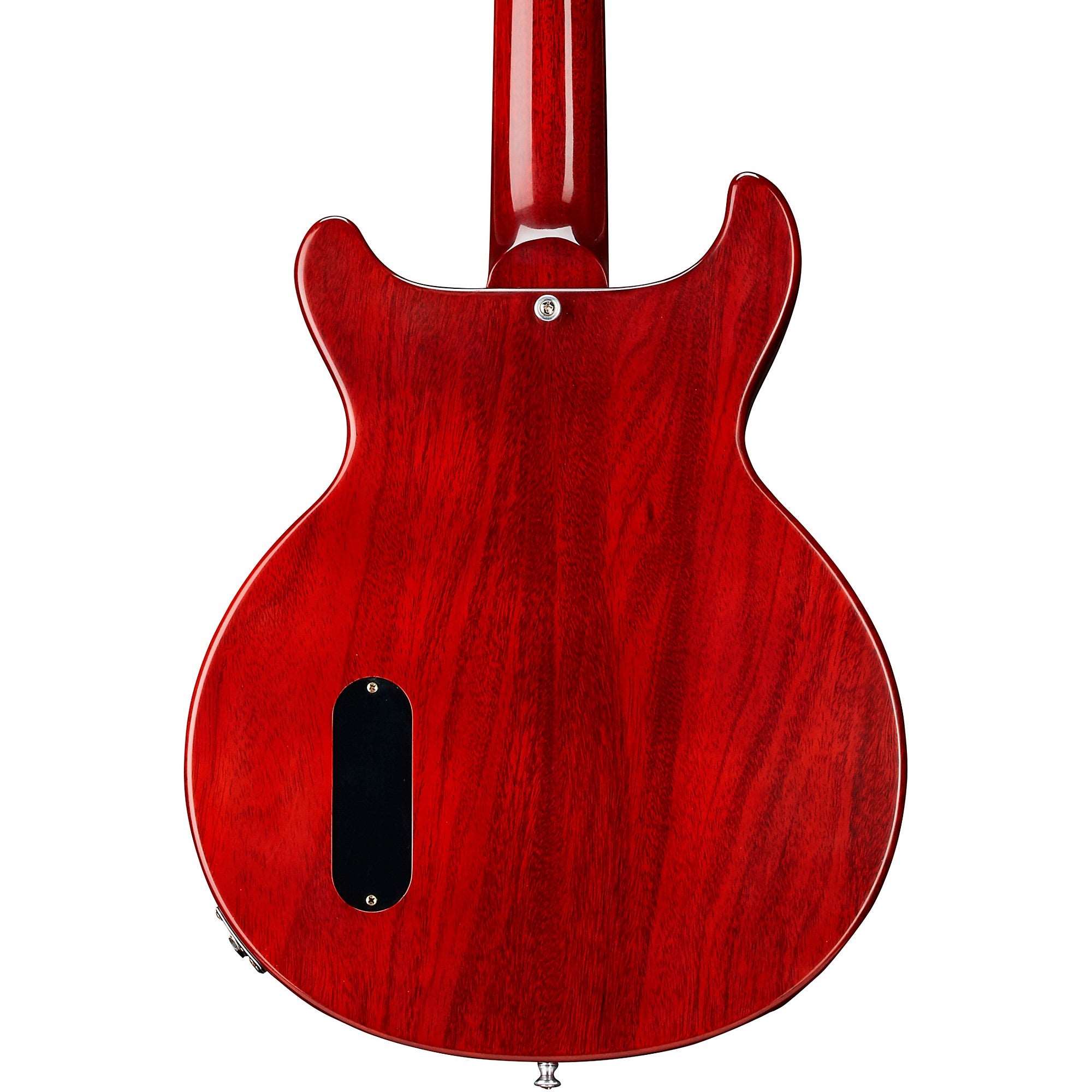 Gibson 1958 Les Paul Junior Double Cut Reissue VOS Electric Guitar, Cherry Red (LPJRDC58VOFCNH1)