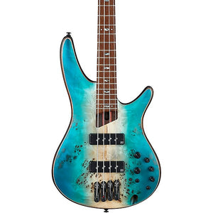 Ibanez Premium SR1600B Bass Guitar - Caribbean Shoreline Flat | Zoso Music Sdn Bhd